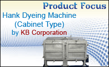 Hank Dyeing Machine by KB Corporation