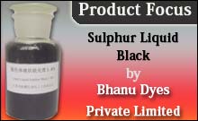 Sulphur Liquid Black by Bhanu Dyes Private Limited