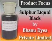 Sulphur Liquid Black by Bhanu Dyes Private Limited