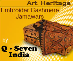 Full Embroider Cashmere Jamawars by Q-Seven Exports