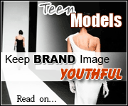 Teen Models Keep Brand Image Youthful