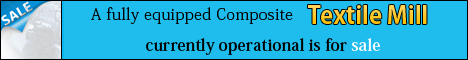 Currently Operational Composite Textile Mill is for Sale