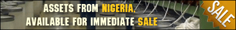 Assets from Nigeria, available for immediate sale