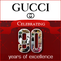 Celebrating 90 years of excellence - GUCCI