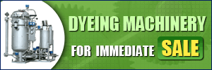 Dyeing Machinery for immediate Sale