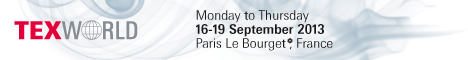 Texworld Paris, 16 - 19 September, 2013