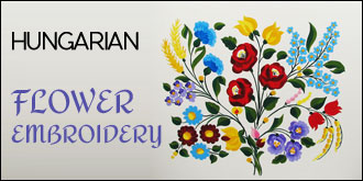 Hungarian Flower Embroidery