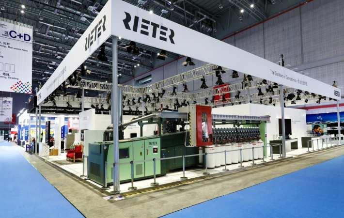 Rieter stand at ITMA Asia + CITME 2016