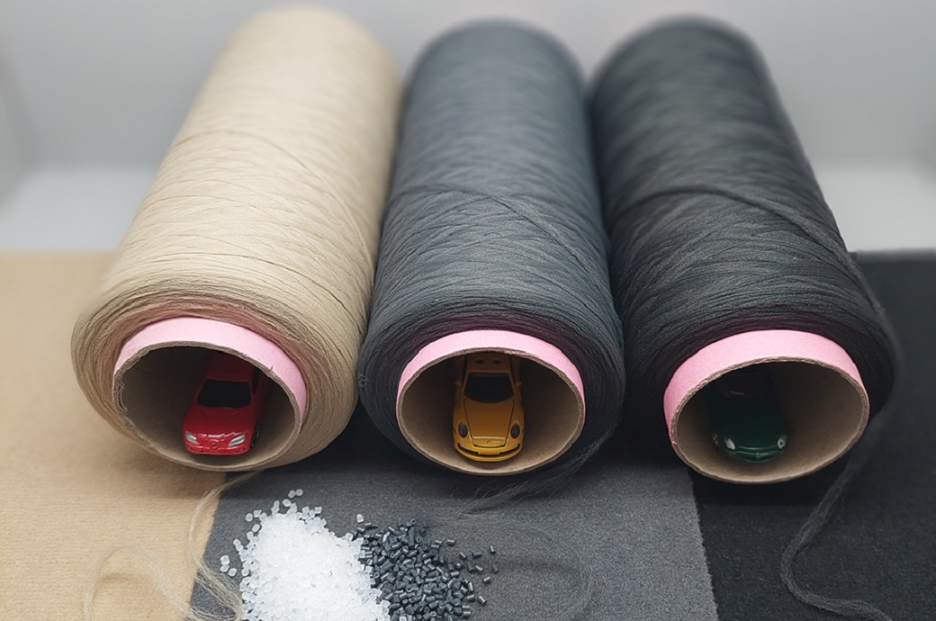Belgium’s BIG Yarns produces PET BCF yarns for automotive carpet