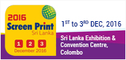 Screen Print Expo-Sri Lanka 2016