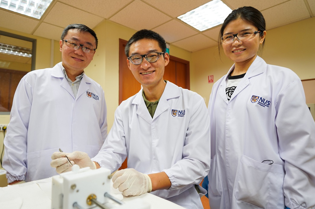 Singapore’s researchers mimic spiders to transform smart textile fibre ...